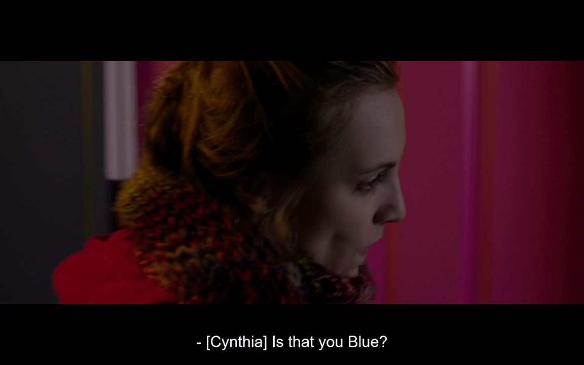 Cynthia: Is that you Blue?