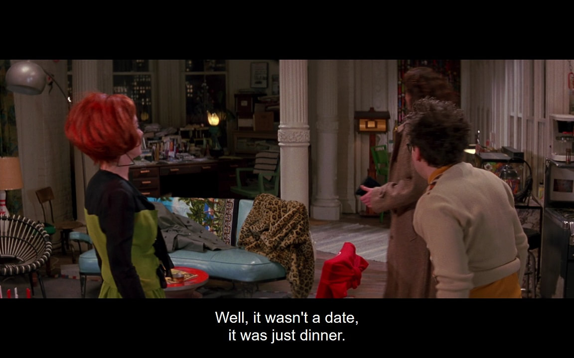 Dana: Well, it wasn't a date, it was just dinner.