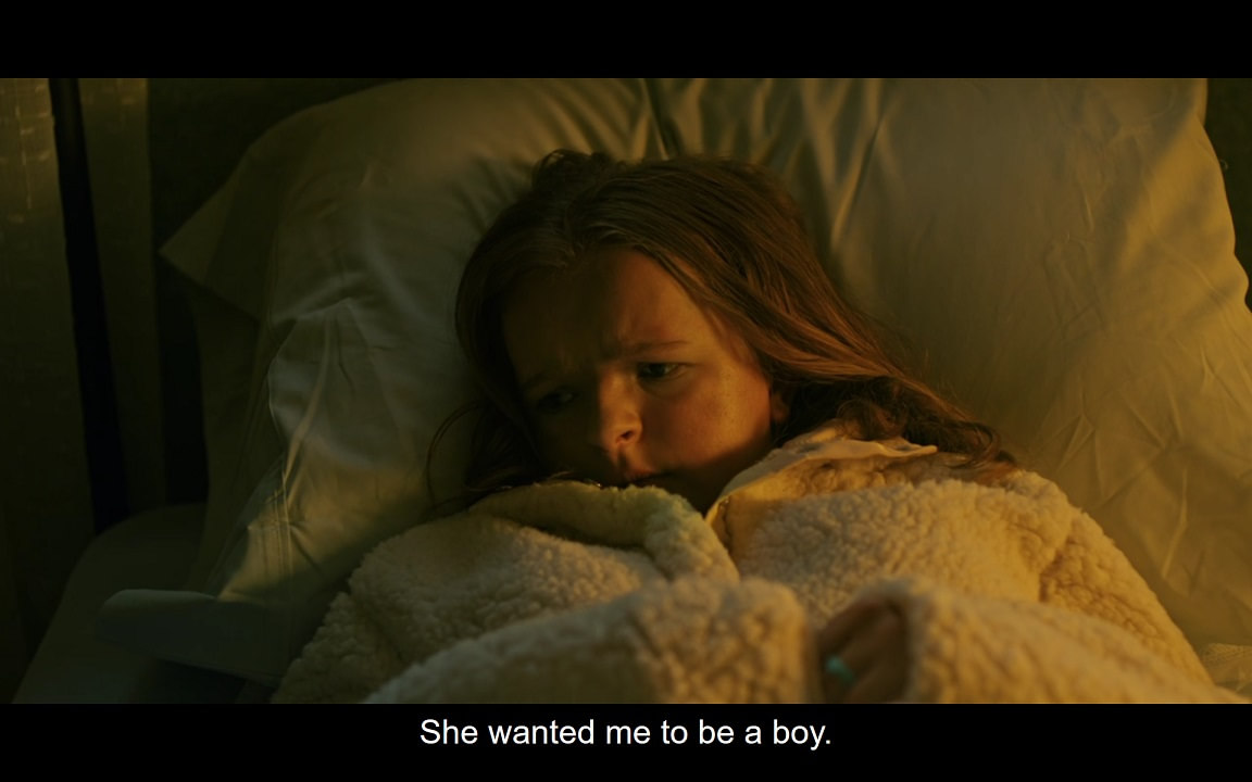 Charlie: She wanted me to be a boy.