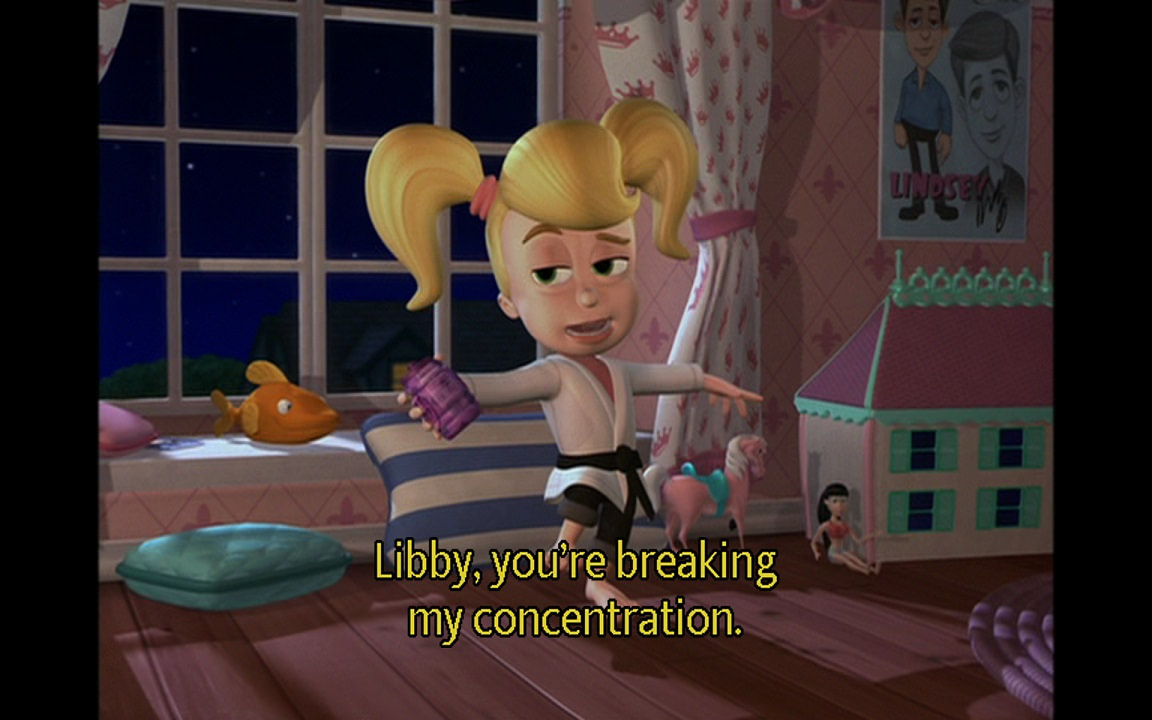 Cindy: Libby, you're breaking my concentration.