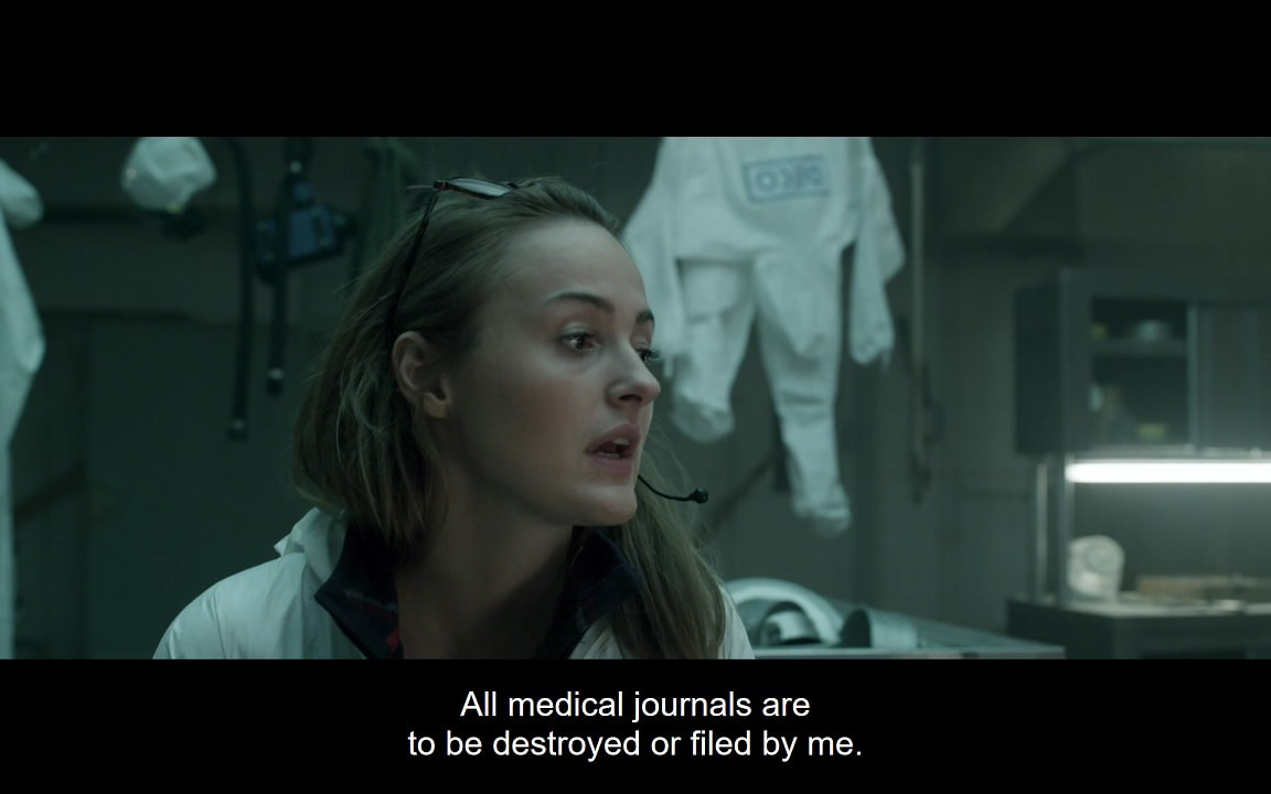 Synne: All medical journals are to be destroyed or filed by me.