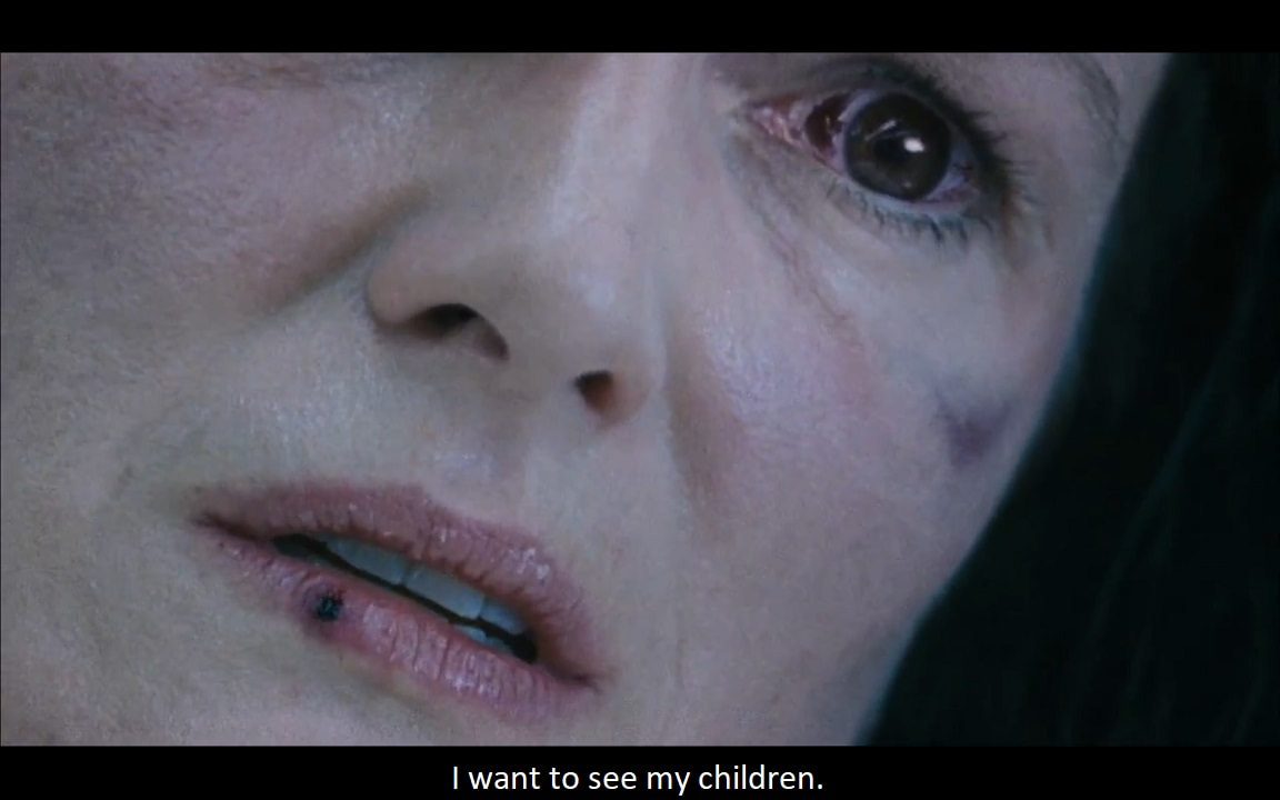 Alice: I want to see my children.