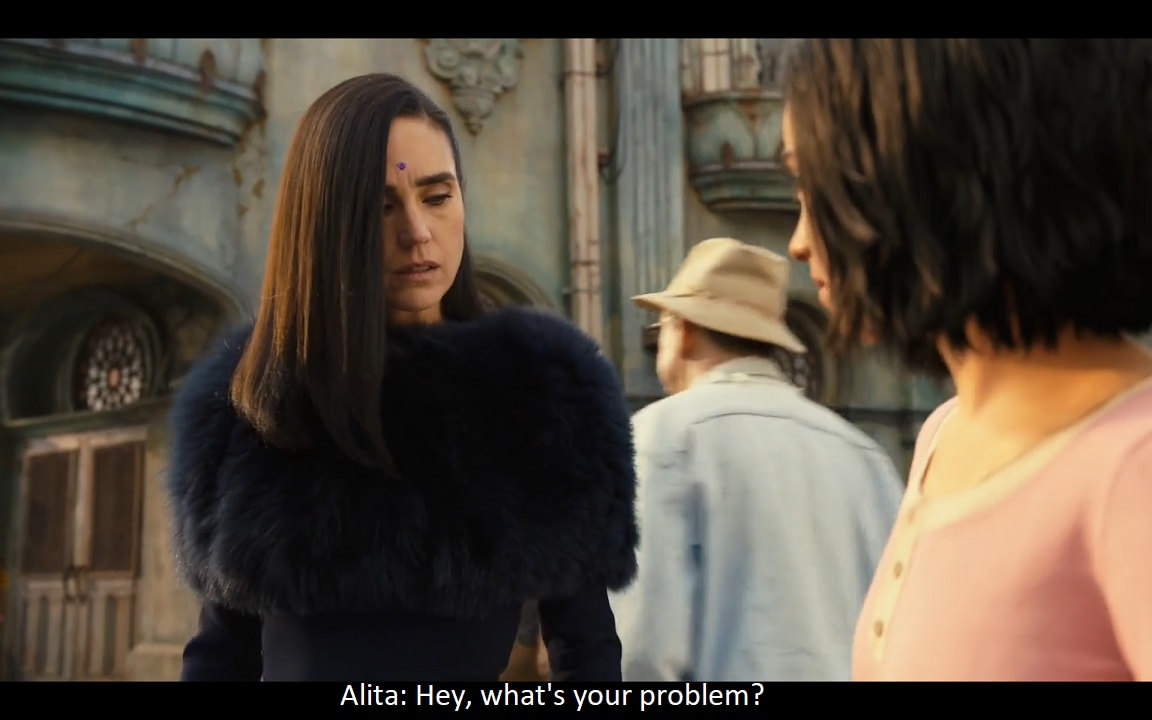 Alita: Hey, what's your problem?