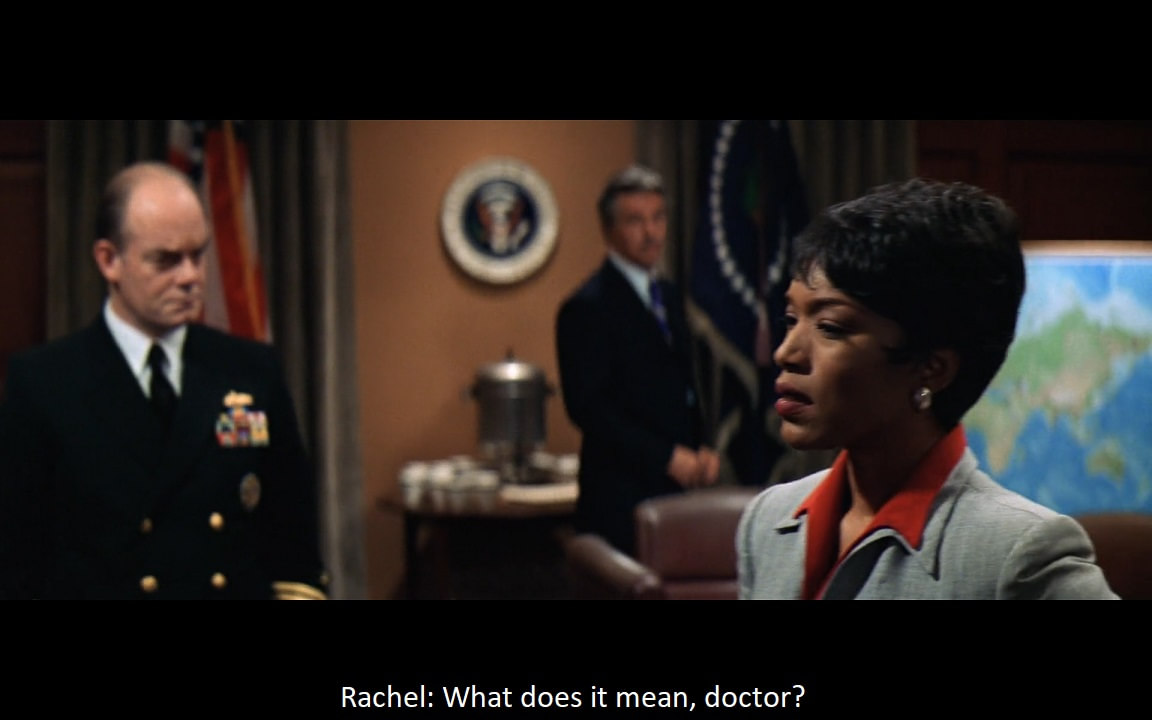 Rachel: What does it mean, doctor?