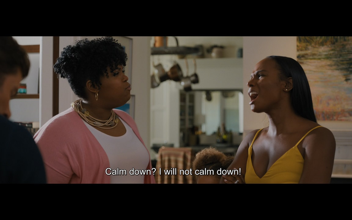 Rachel: Calm down? I will not calm down!